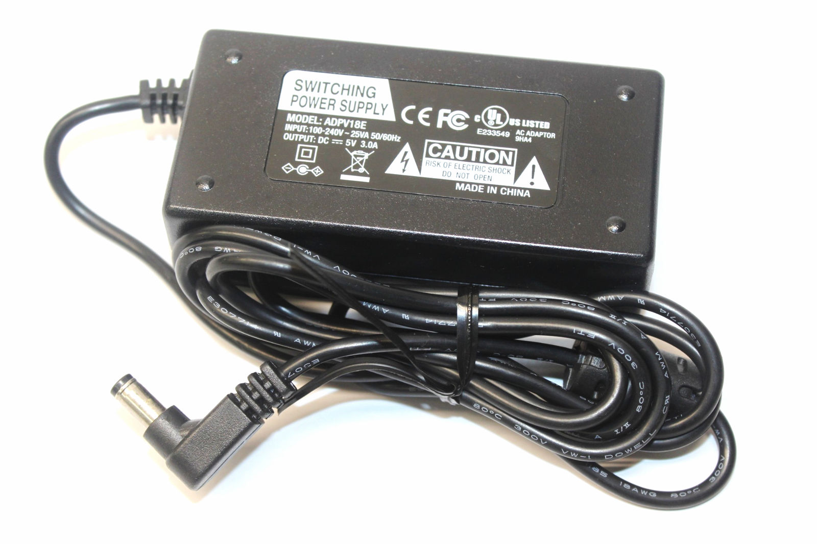 New 5V 3A ADPV18E Switching Power Supply Ac Adapter